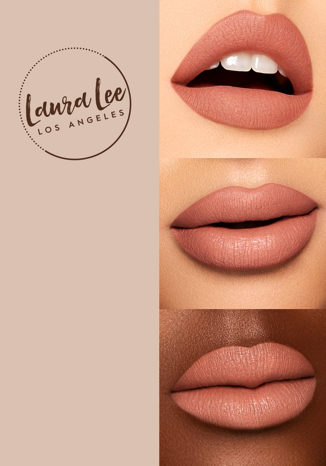 Review- Laura Lee Los Angeles Liquid Lipstick – hope and highlighter
